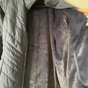 North face navy jacket perfect condition